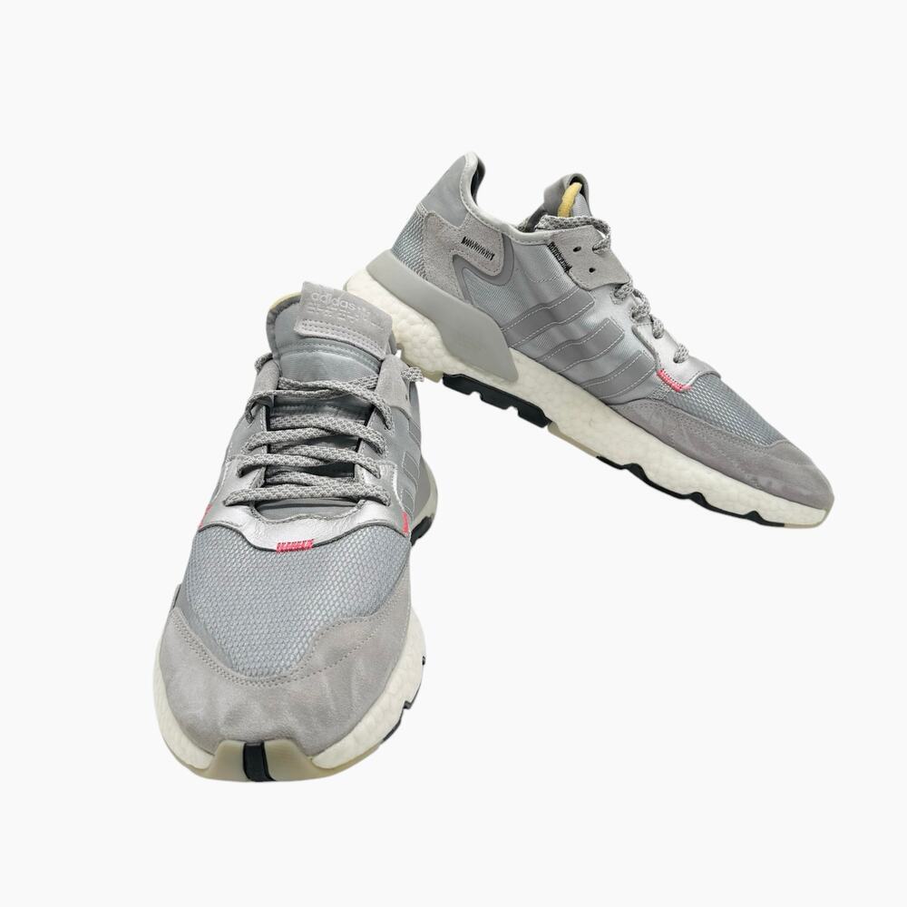 Adidas Nite Jogger 'Silver Metallic' Sneakers Men’s Size 12